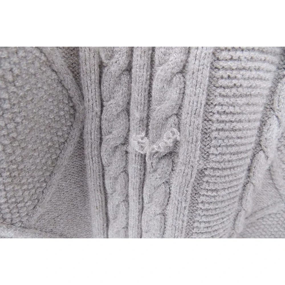 PHILOSOPHY Women's‎ Taupe Pebble Heather Mock Neck Long Sleeve Sweater Small NWT